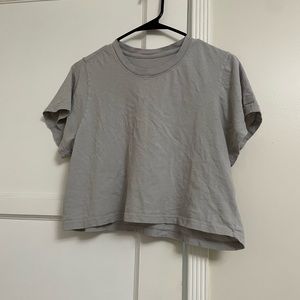 Setactive basic cropped T size XL